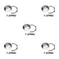 thumbnail image 3 of Maytalsory Reduce Spills And Mess Disassembled Pet Bowl Silver With Convenient 13CM 5Set, 3 of 6