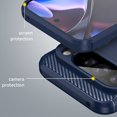 thumbnail image 3 of PANDACO Étui en Métal Brossé Bleu Marine pour Google Pixel 10 Pro TG, 3 of 5