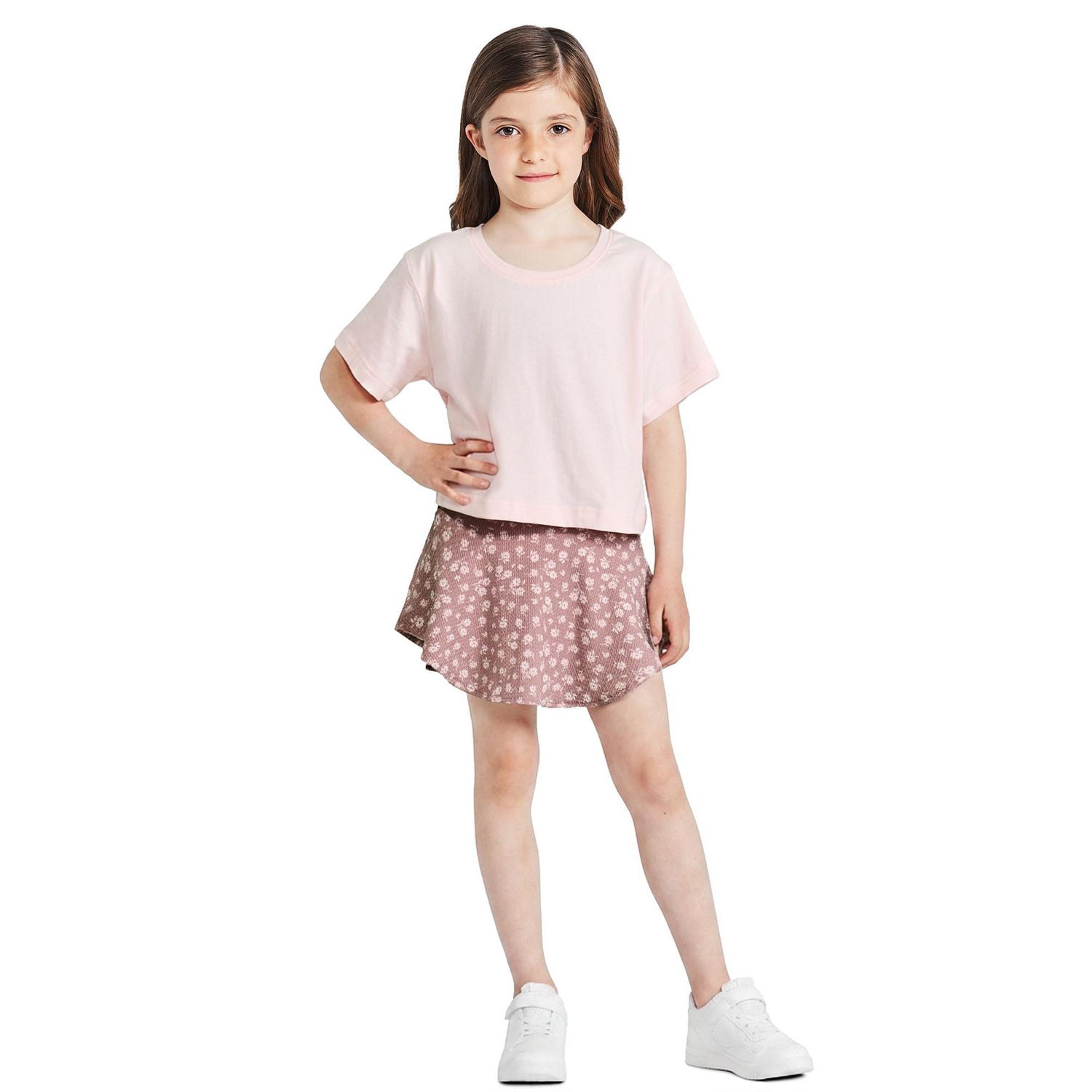 Ensemble 2 pièces avec jupe-short George pour filles