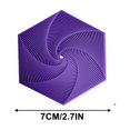 thumbnail image 3 of Fidget Hexagon Printed Hexagon Fidget Toy Printed Geometric Fidget Mindful Meditation Tool Sensory Toys For Adults, 3 of 6