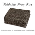 thumbnail image 3 of Garvee 2'x6' Runner Rugs Kitchen Entryway Braided Print Rugs, Machine Washable Non-Slip Low Pile Indoor Rugs for Hallway, Bedroom, Living Room, Brown, 3 of 9
