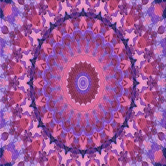 Ahgly Company Tapis d'Intérieur Lavable à la Machine, Carré, Transitionnel, Moyen Violet Rouge Rose, Tapis de Zone, 7 Pieds Carré