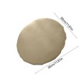 thumbnail image 3 of Round Chair Cushion Pad | Thick Non Slip Stool Seat Pad | Waterproof Chair Mat for Home Office Car | 11.81 Inch Diameter Round Seat Cushion for Chairs Sofas Stools, 3 of 6