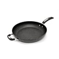 thumbnail image 1 of Starfrit The Rock Classic 12.5" (32cm) Non-Stick Deep Fry Pan with Helper Handle - Durable Forged Aluminum - Oven Safe - PFOA Free - Easy to Clean, 1 of 8
