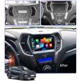 thumbnail image 4 of RoverOne Voiture Stéréo GPS Navigation CarPlay Android Auto Écran Tactile pour Hyundai Santa Fe 3 2013 - 2016, 4 of 9