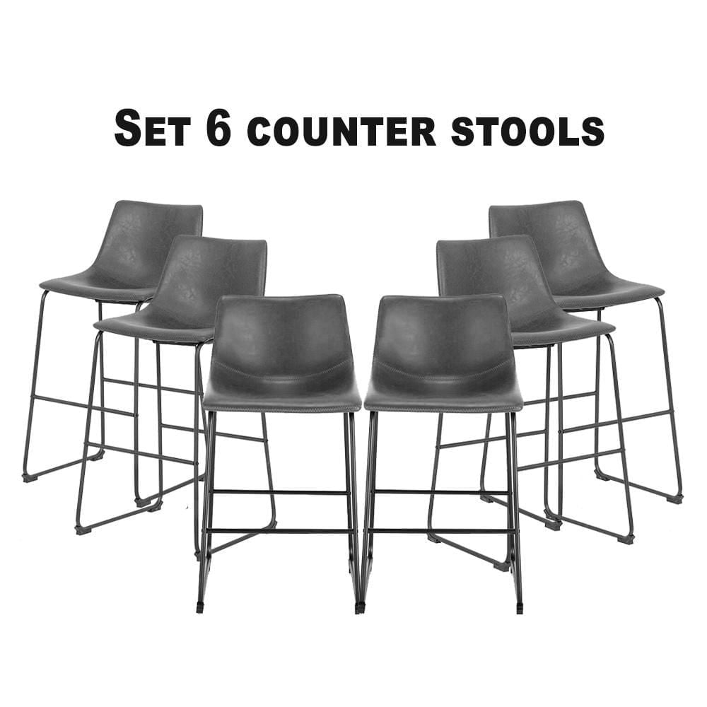 Ensemble de 6 tabourets de comptoir de la collection Heavenly