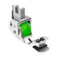 thumbnail image 2 of serony Ourlet Roulé Pied-de-Biche Accessoires d'Artisanat Réglable Couture Pied-de-Biche Vert Roue en Caoutchouc 6x3,5 cm, 2 of 6