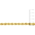 thumbnail image 2 of Miabella 10K Yellow Gold 4MM Rope Chain Necklace, 18", 2 of 4