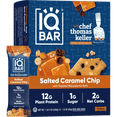 thumbnail image 1 of IQBAR Brain and Body Plant Protein Bars - Salted Caramel Chip (12 Bars), 1 of 6