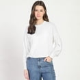 thumbnail image 1 of Bloom Girl Long Sleeve Patterned Top, Sizes XS-XL, 1 of 4
