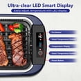 thumbnail image 3 of CUSIMAX 1500Watts Smokeless Indoor Grill & Griddle - Turbo Smoke Extraction, Non-Stick Double Removable Plates, Ideal for Korean BBQ, 3 of 6