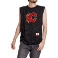 thumbnail image 1 of Calgary Flames Logo Sleeveless Shirt for Men â Crew Neck Space Dyed, 1 of 3
