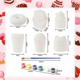 thumbnail image 2 of LovesTown DIY Paintable Squishies Making Kit, 6 PCS Food-Shaped Craft Set for Girls and Boys, Perfect Christmas Gift and Birthday Favor, 2 of 5