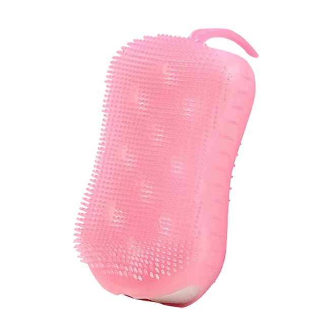 Outdor Uonlitech Silicone Shower And Facial Cleansing Brush With Hanging Rope Soft Cleansing Scrub Brush For Showering And Facial Exfoliation And Scrub