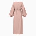 thumbnail image 4 of 2 Pcs Robes Musulmanes pour Femmes Abaya - Robe de Prière de Dubaï, Longue Robe Cardigan Maxi, Confortable et Stylée, 4 of 6