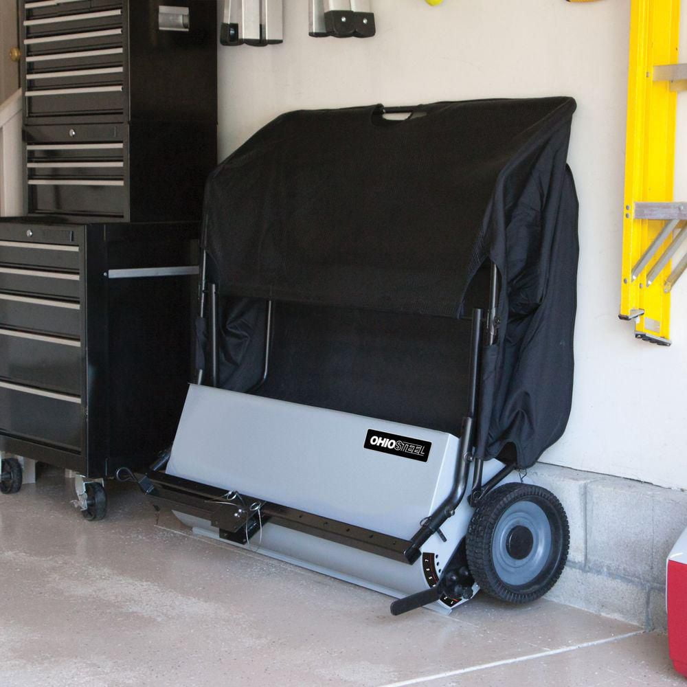 Ohio Steel 42" 22 CF Sweeper, Spiral Brush, Offset Sweeping, 50% less Assembly