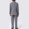 thumbnail image 4 of RXIRUCGD Manteau Sans Manches pour Enfants, Ensemble 5 Pcs, Col Rond, Gris, Taille: 100, 4 of 6
