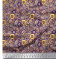 thumbnail image 1 of Soimoi Cotton Voile Fabric Geometric Small Print Sewing Fabric Yard 56 Inch Wide, 1 of 3
