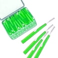 thumbnail image 4 of 60pcs Toothpick Interdental Brushes Tooth Flossing Head Oral Hygiene Brush Optional Sizes, 4 of 8