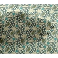 thumbnail image 4 of oneOone Viscose Chiffon Fabric Leaves & Floral Block Print Sewing Fabric BTY 42 Inch Wide, 4 of 4