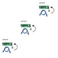 thumbnail image 2 of Ruiboury VER003 PCI-E Riser Card 30CM 60CM USB 3.0 Cable PCI 1X to 16X Extender PCI-E Adapter for GPU Miner Mining Green 30CM 3Set, 2 of 6