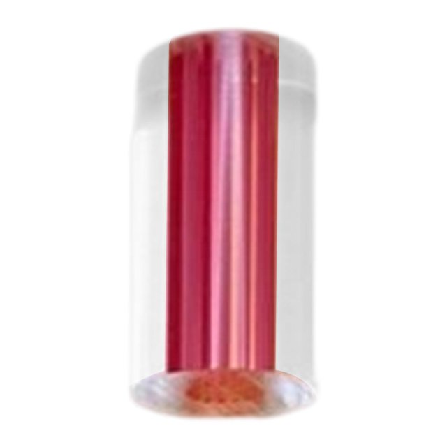 jinwen Billiard Cue Stick Ferrule Easy Installation Portable Acrylic Pool Stick Tip Red