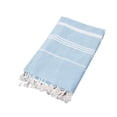 thumbnail image 1 of Serviette de Plage Turque Antiadhésive Motif Rayé Sable pour Adultes Châle de Sauna Extérieur, 1 of 6
