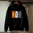 thumbnail image 5 of LUOGENLI Chandails à Capuche pour Hommes, Chandail à Enfiler, Ensemble, Chandail à Capuche Graphique d'Halloween, Chandail Chaud avec Imprimé, Veste Décontractée Confortable de Style Urbain pour l'Automne et l'Hiver, Chandails à Capuche pour Hommes, Lot de 6, Noir, Taille M, 5 of 5