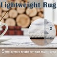 thumbnail image 2 of Rugking Area Rugs Area Rugs for Living Room 4X6 Modern Kitchen Soft Rug Indoor Mat Geometric Print Floor Cover Thin Carpet Doormat Non Slip for Bedroom Dining Room Blue, 2 of 6