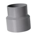 thumbnail image 3 of Luzkey Duct Reducer Increaser Air Duct Adapter Replacement for Inline Ventilation System Sturdy Dryer Vent Adapter Ducting Connector 11cmx9cm, 3 of 8