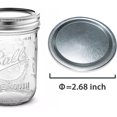 thumbnail image 2 of 100-Count Canning Lids Split-type Mason Jar Lids Food Safe Material, Leak Proof (70mm, Silver, Lids), 2 of 6
