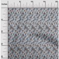 thumbnail image 1 of oneOone Georgette Viscose Fabric Parallelogram Geometric Decor Fabric Printed BTY 42 Inch Wide, 1 of 4