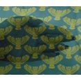 thumbnail image 4 of oneOone Viscose Chiffon Fabric Owl Block Fabric Prints By Yard 42 Inch Wide, 4 of 4