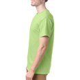 thumbnail image 4 of Hanes Mens ComfortSoft 4-Pack Crewneck T-Shirts, 2XL, Lime, 4 of 4