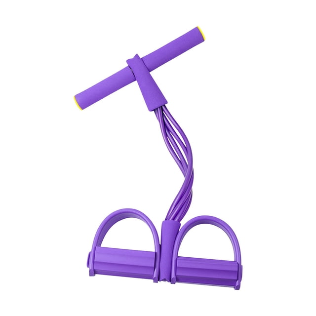 21 Fitness Resistance Band-6 Foot Foot Foot Ankle Traction Machine -2023 New Handle Sit Up Leg Stretching Rope Exercise Belt, Used for Stretching Exercise Fitness