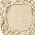 thumbnail image 2 of Elastic Office Chair Seat Covers Stretchable Chair Slipcover Seat Protector Beige, 2 of 8