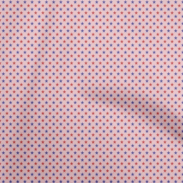 oneOone Viscose Jersey Light Pink Fabric Stars Craft Projects Decor Fabric Printed By The Yard 60 Inch Wide