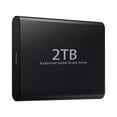 thumbnail image 1 of 2 T B Large Capacity Black External SSD USB 3.0 Hard Drive Typec-Computer/Laptop, 1 of 7