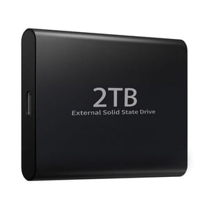 Noir 2 T B Grande capacité Externe SSD USB 3.0 Type de disque dur-Computer/Laptop
