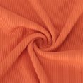 thumbnail image 4 of FAIWAD Women's Knit Long Sleeve Crop Tops Round Neck Basic Fall Winter Slim Stretch Ribbed Knit Top, 4 of 5