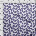 thumbnail image 3 of oneOone Rayon Violet Fabric Floral Sewing Craft Projects Fabric Prints By Yard 56 Inch Wide, 3 of 4