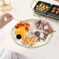 thumbnail image 1 of Plastic Candy Snack Fruit Plate Tray for Countertop Storage and Home Decor Display, 1 of 6