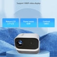 thumbnail image 4 of 360° rotation Portable Projector Smart Home Theater for Home Theater Cartoon Movies, 4 of 7