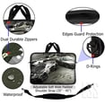 thumbnail image 4 of LSS 13.3 inch Laptop Sleeve Bag Compatible with Acer, Asus, Dell, HP, Sony, MacBook and more | Carrying Case Pouch w/ Handle & Adjustable Shoulder Strap, Racing Cars, 4 of 4