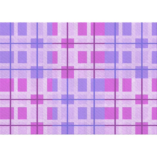 Ahgly Tapis Rectangulaire Lavable en Machine Intérieur Transitionnel Heliotrope Violet, 3 Pieds x 5 Pieds