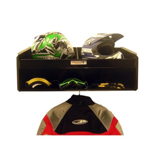 Pit Posse 448BK Support Double pour Casque, Noir