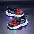 thumbnail image 2 of Zshosam Chaussures Garçon Chaussures Enfants Chaussures de Course Chaussures de Sport Garçons Chaussures Décontractées de Printemps et d'Automne Taille 8,(Rouge Tout-Petit 8), 2 of 6