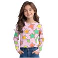 thumbnail image 4 of Posijego T-Shirts Graphiques à Manches Longues pour Tout-Petits Garçons Filles, Mignons, Col Ras du Cou, T-Shirts Basiques, Hauts, Chandail de Printemps pour Enfants, 4 of 6