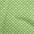 thumbnail image 1 of oneOone Silk Tabby Green Fabric Block Sewing Craft Projects Fabric Prints By Yard 42 Inch Wide-CV, 1 of 5