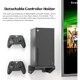 thumbnail image 2 of Wall Mount Kit For Xbox Series X - Includes Wall Bracket, Controller Holder And Headset Holder For Enhanced Gaming Setup, 2 of 9